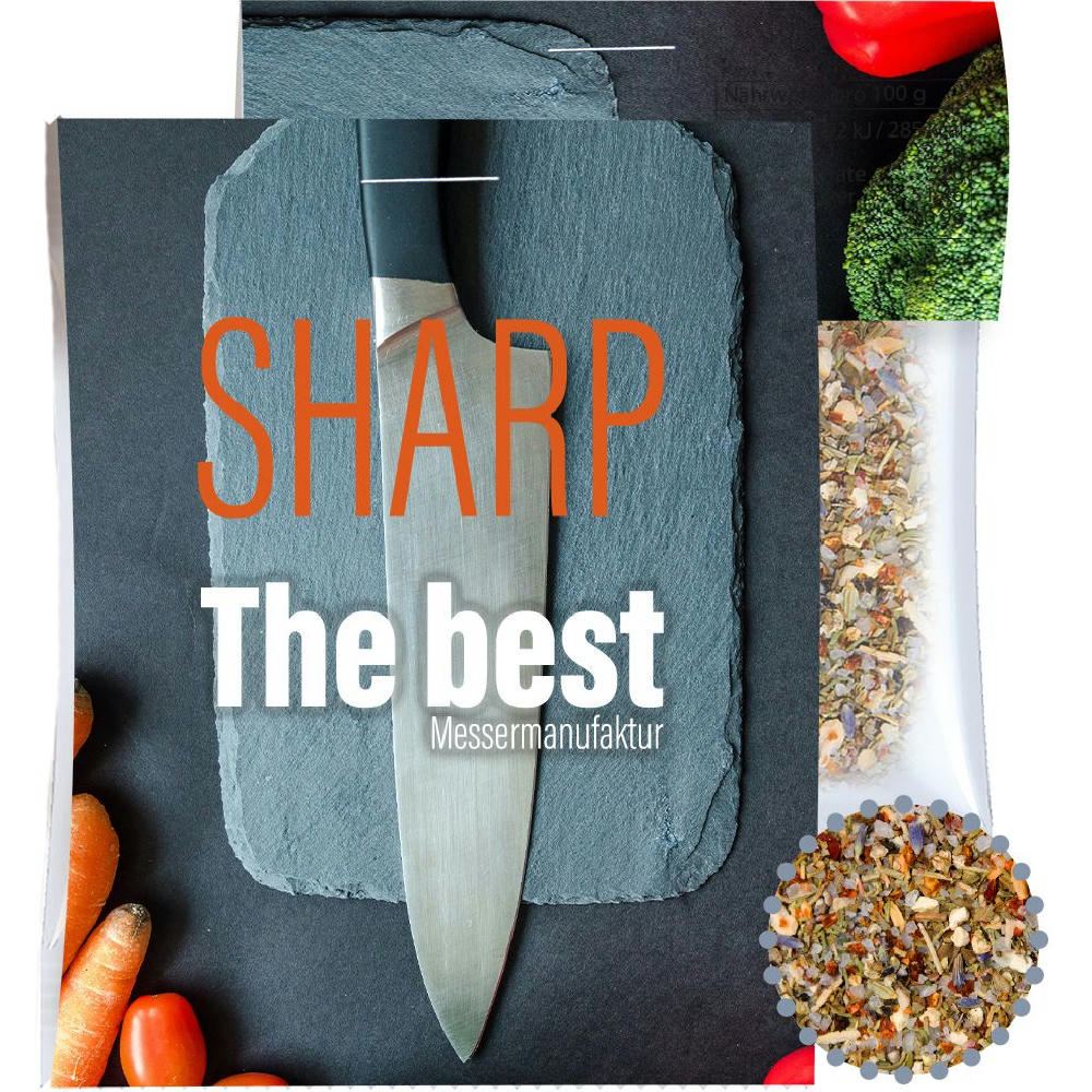 Product image Gewürzmischung Alleskönner, ca. 10g, Express Midi-Tüte mit Werbereiter Werbeartikel