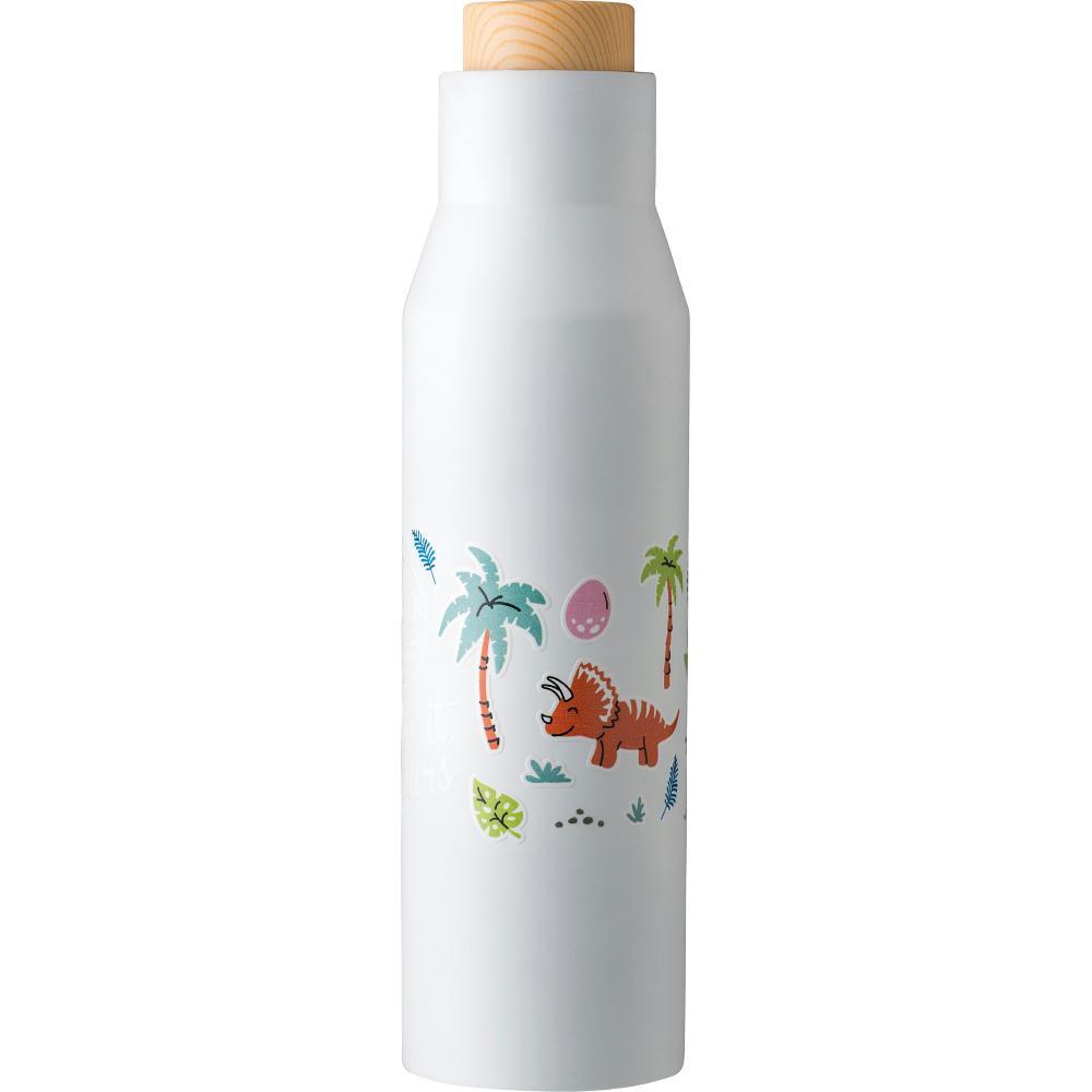 Doppelwandige Flasche aus Edelstahl Christian Werbeartikel