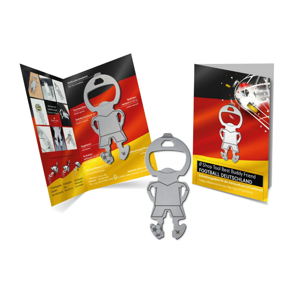 Product image ROMINOX® Best Buddy Friend // Football Deutschland Werbeartikel