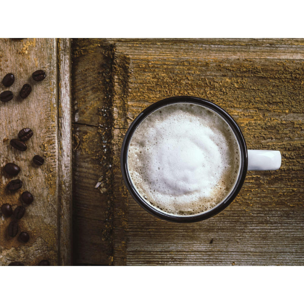 Retro Emaille Tasse 350 ml Werbeartikel