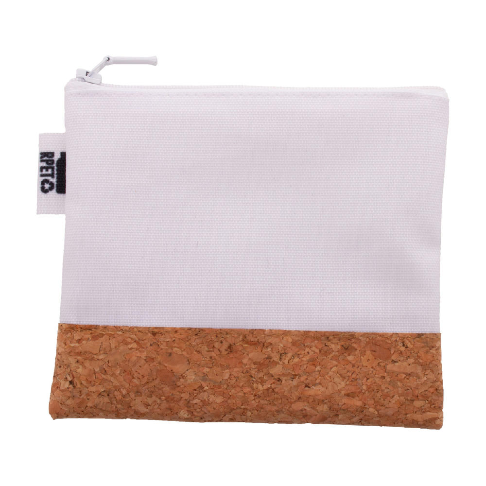Individuelle Kosmetiktasche CreaBeauty Cork S RPET Werbeartikel