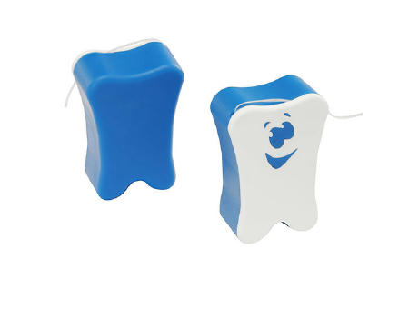 Vorderseite weiß, Rückseite blau