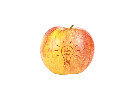 Product image LogoFrucht Apfel "Brainstorming" rot Werbeartikel