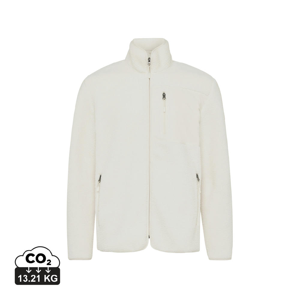 IQONIQ Diran Fleecejacke aus recyceltem Polyesterflor Werbeartikel