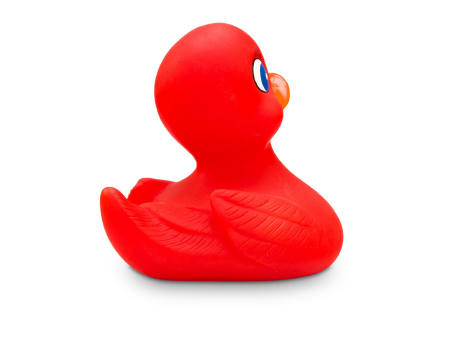Werbeente Ruby, ca. 8 cm Werbeartikel