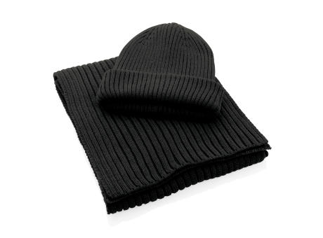 Impact AWARE™ Polylana® doppelt gestrickte Mütze Werbeartikel