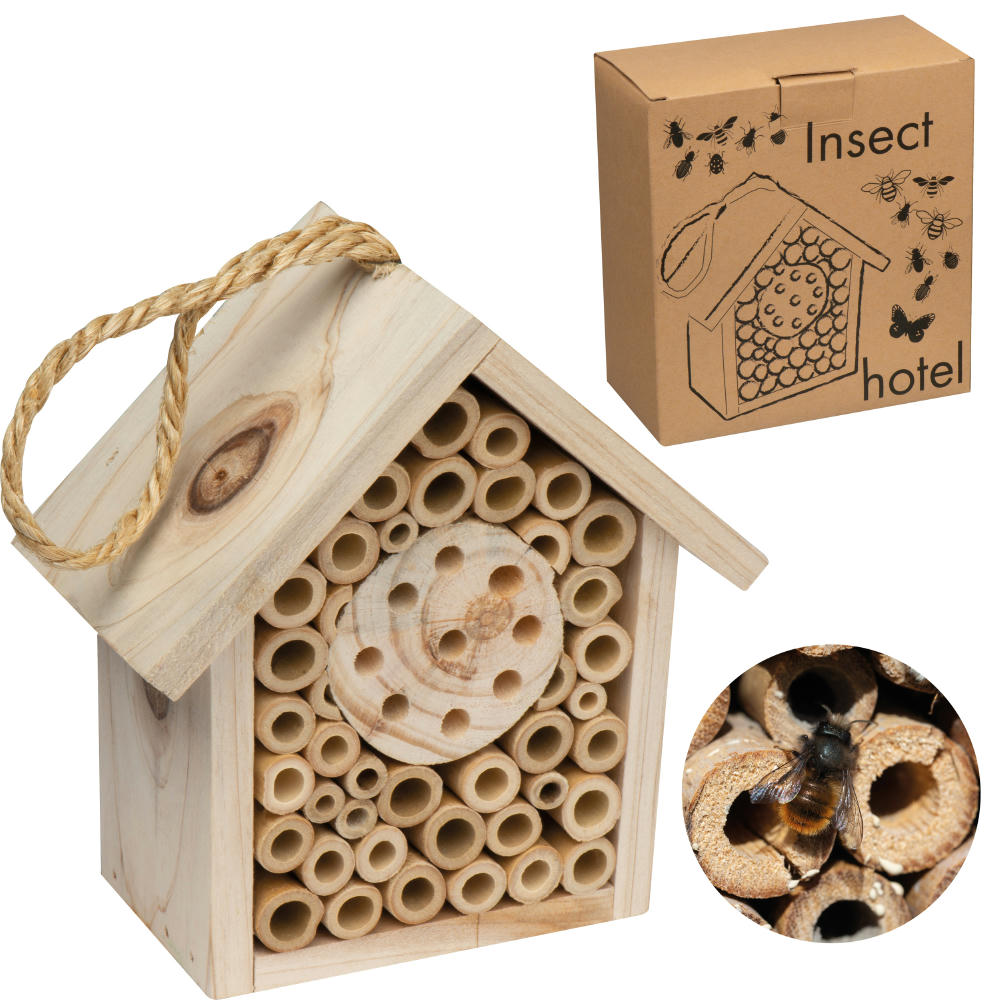Product image Insektenhotel aus Holz Werbeartikel