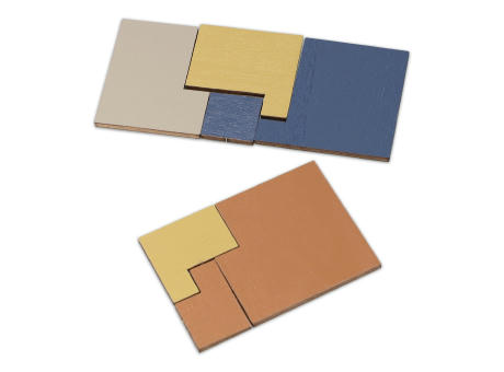 InSideOut  Holz Streichholzschachtel think IQ puzzle Werbeartikel