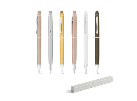 Product image JULIE. Kugelschreiber aus Metall mit Touchpen-Spitze Werbeartikel