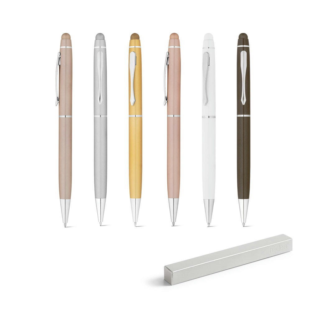 Product image JULIE. Kugelschreiber aus Metall mit Touchpen-Spitze Werbeartikel