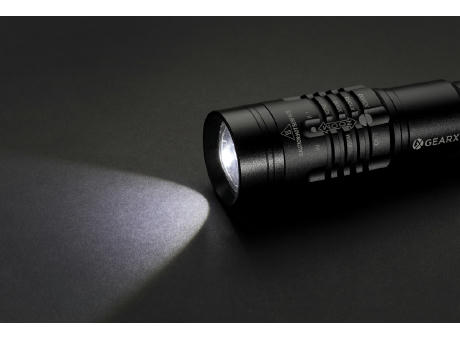 Gear X wiederaufladbare USB Taschenlampe Werbeartikel