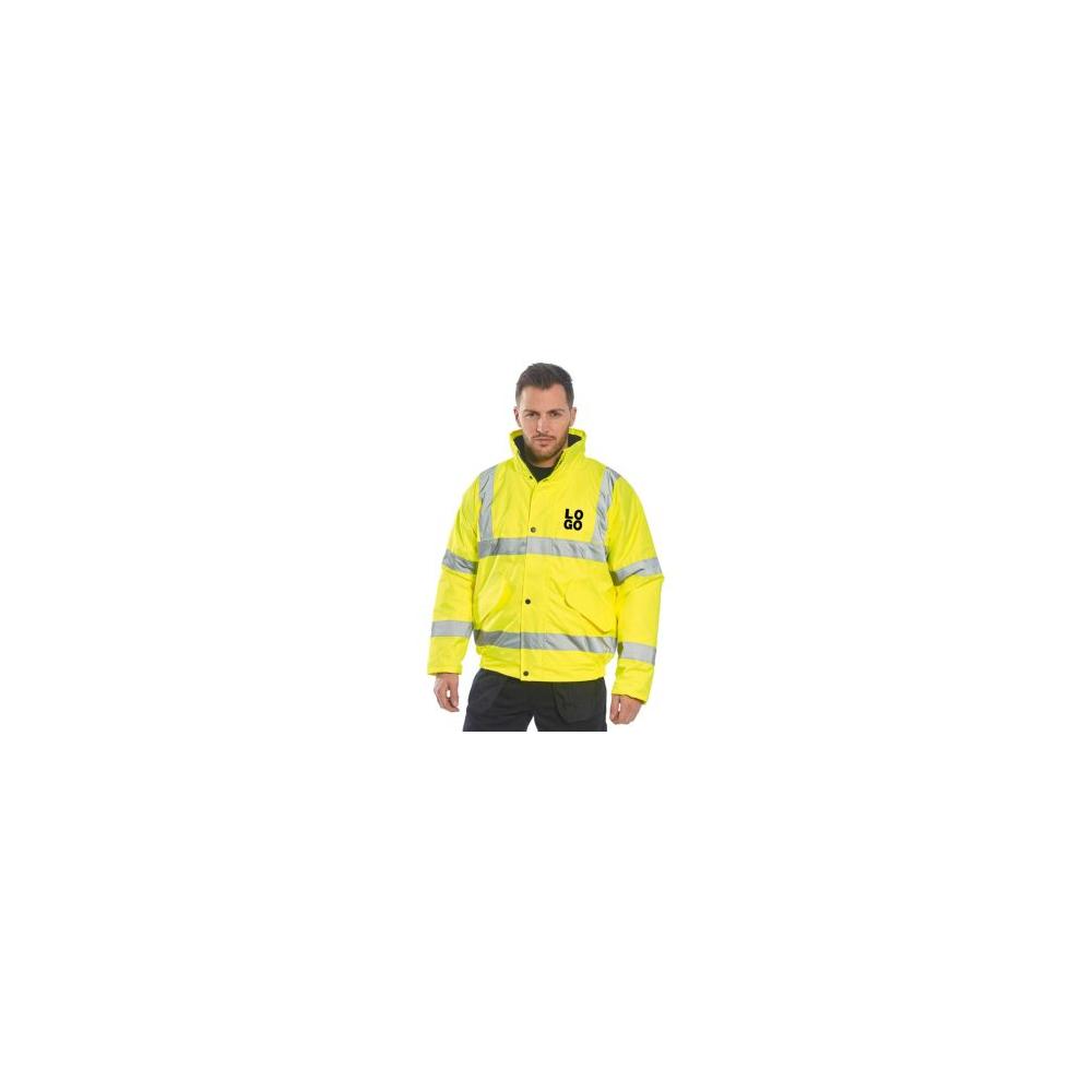Warnschutz-Bomber-Jacke SAFE BOJA Werbeartikel
