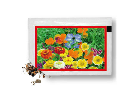 Product image Samentütchen bunte Blumenmischung 80 x 55 mm Werbeartikel