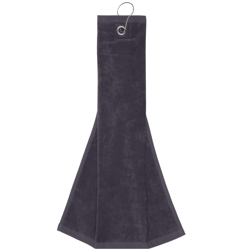 Product image Golf Towel - Golf-Velourstuch mit Öse und Karabiner Werbeartikel