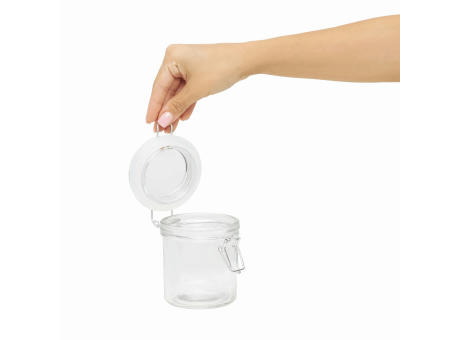 CLICKY S - Vorratsglasmit Bügelverschluss, Füllmenge ca. 280 ml Werbeartikel