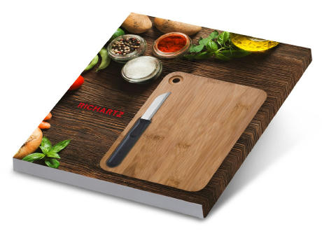 RICHARTZ® PICCOLO cut on wood Werbeartikel