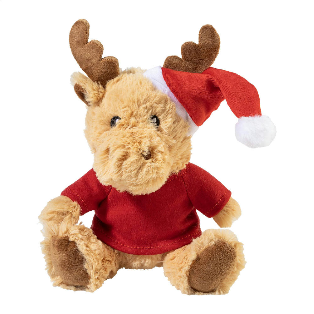Product image RPET Plüsch-Weihnachtsrentier Mjukren Werbeartikel