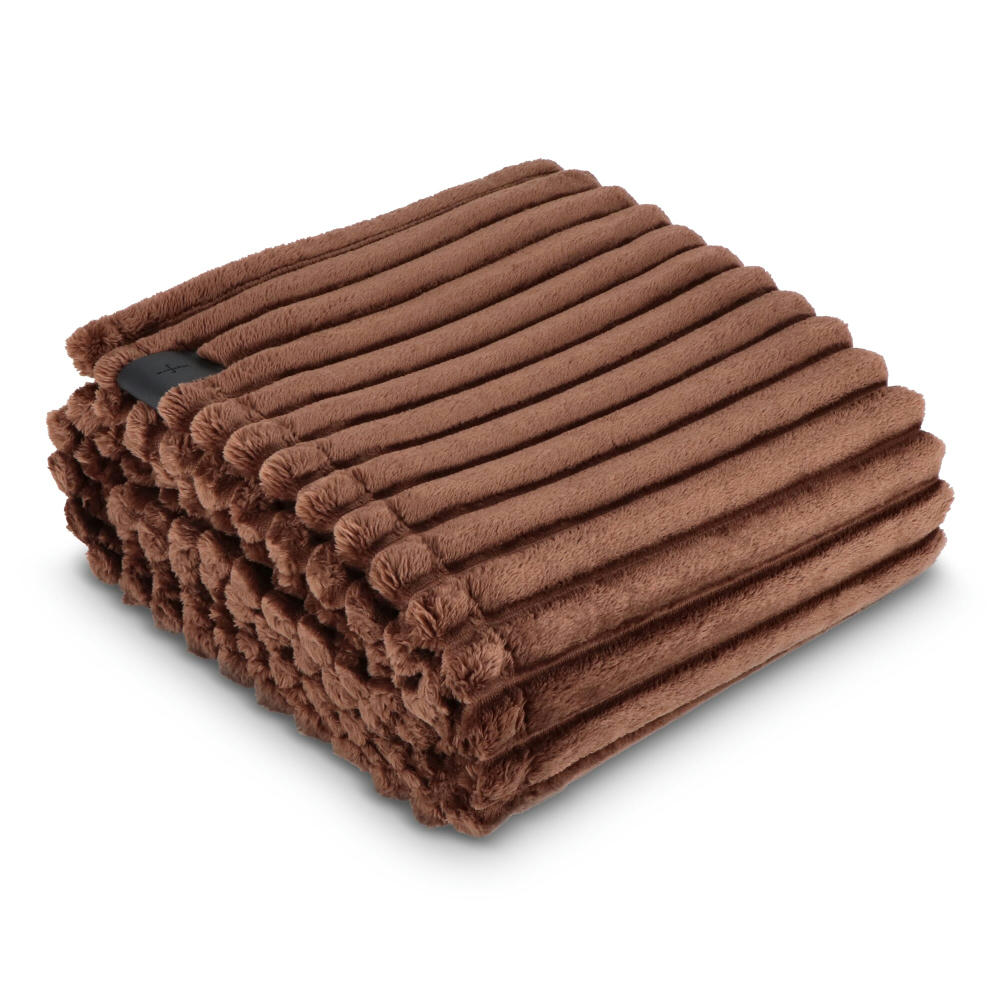 Product image Sagaform Esther Recycelte Fleecedecke 130 x 170 cm Werbeartikel