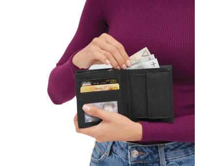 MESSINA - Echtleder-Geldbörse Werbeartikel