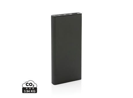 Product image Terra RCS recycelte 18W-Aluminium-Powerbank 10.000mAh bedrucken