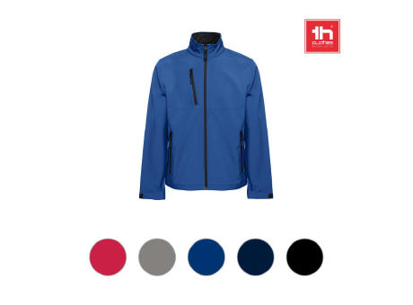 THC EANES. Softshell-Jacke (Unisex) aus Polyester und Elastan Werbeartikel