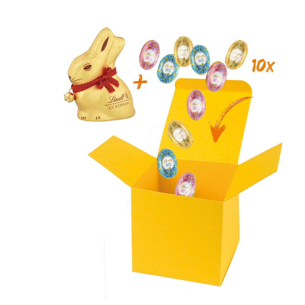 ColorBox Lindt Mix - Weiß Werbeartikel