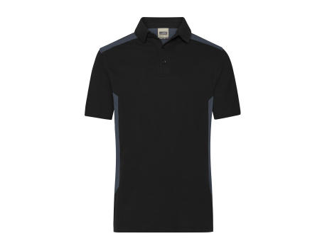 Product image Men's Workwear Polo - STRONG - - Strapazierfähiges und pflegeleichtes Polo mit Kontrasteinsätzen Werbeartikel