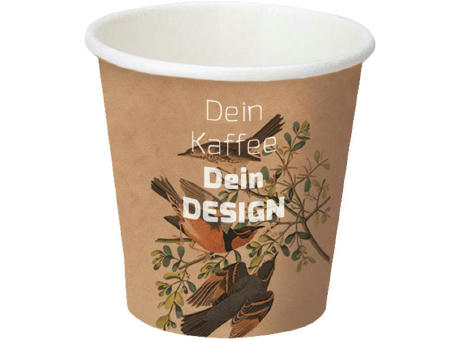 Product image PE-Pappbecher, 100ml, , Becher Mini Werbeartikel