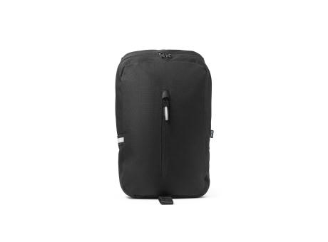 Product image DELFOS. Rucksack mit einem Schultergurt aus 300D recyceltem Polyester und 600D recyceltem Polyester, mit 210D-Futter aus recyceltem Polyester bedrucken