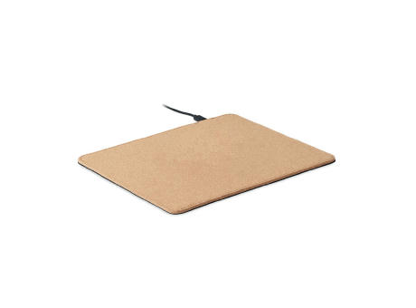 Mousepad mit Ladestation 15W Werbeartikel