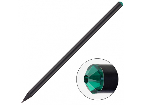 Bleistift, Kristall-Bleistift mit Preciosa® Kristall  bedrucken