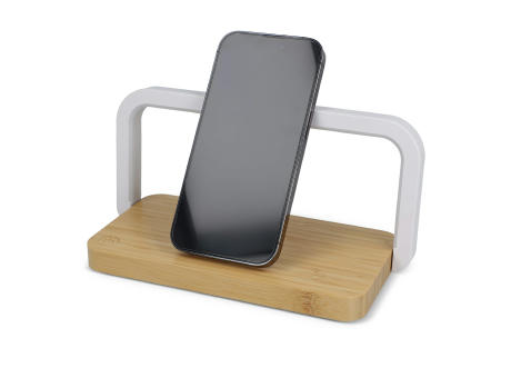 15-W-Wireless-Ladegerät mit dimmbarer LED-Lampe Werbeartikel