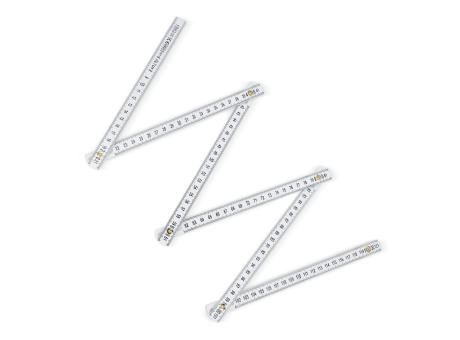 Kalibrierter faltbarer Zollstock 2m Werbeartikel