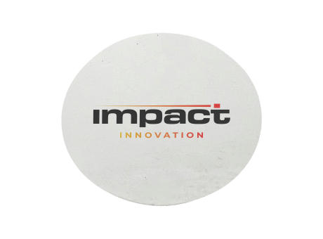 Round Coaster Flower Seed Paper 200 gr Werbeartikel