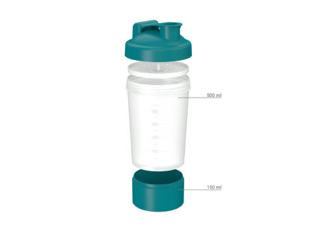 Shaker "Protein", Pro 1, 0,40 l Werbeartikel