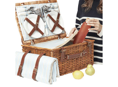 MADISON PARK - Weiden-Picknickkorb Werbeartikel