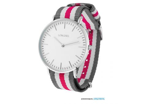 Product image Metalluhr TEXSTYLE FLAT BIG Werbeartikel