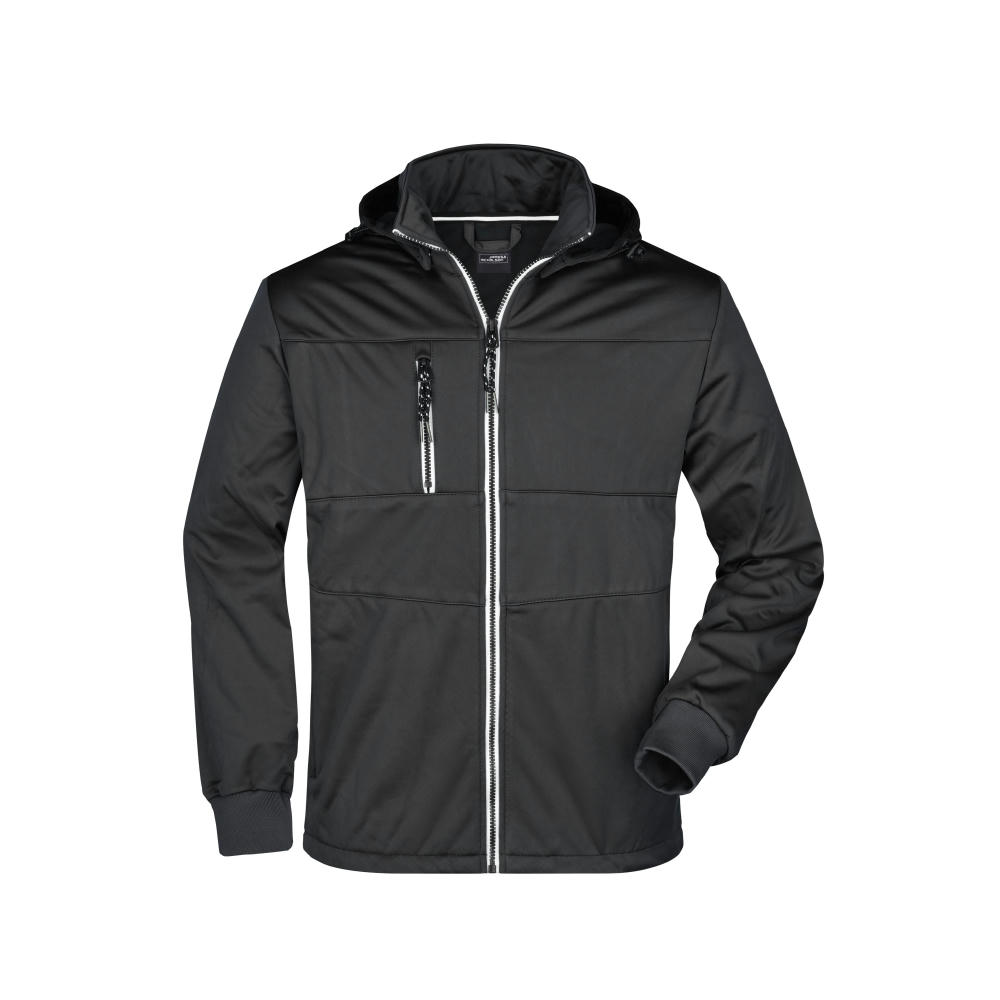 Men's Maritime Jacket - Junge Softshelljacke mit modischen Details Werbeartikel