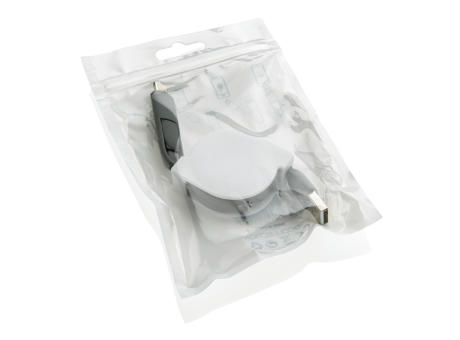 3-in-1 ausziehbares Kabel Werbeartikel