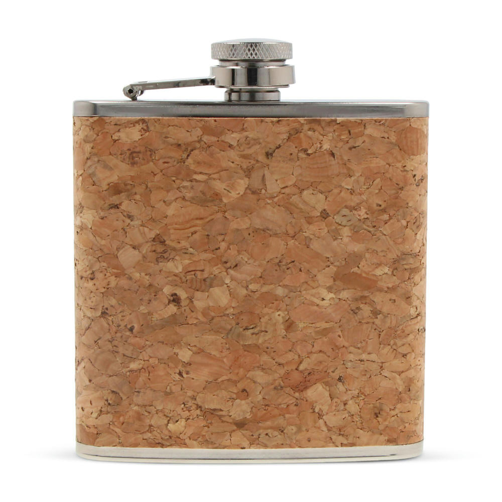 Flachmann mit Korken 170ml Werbeartikel
