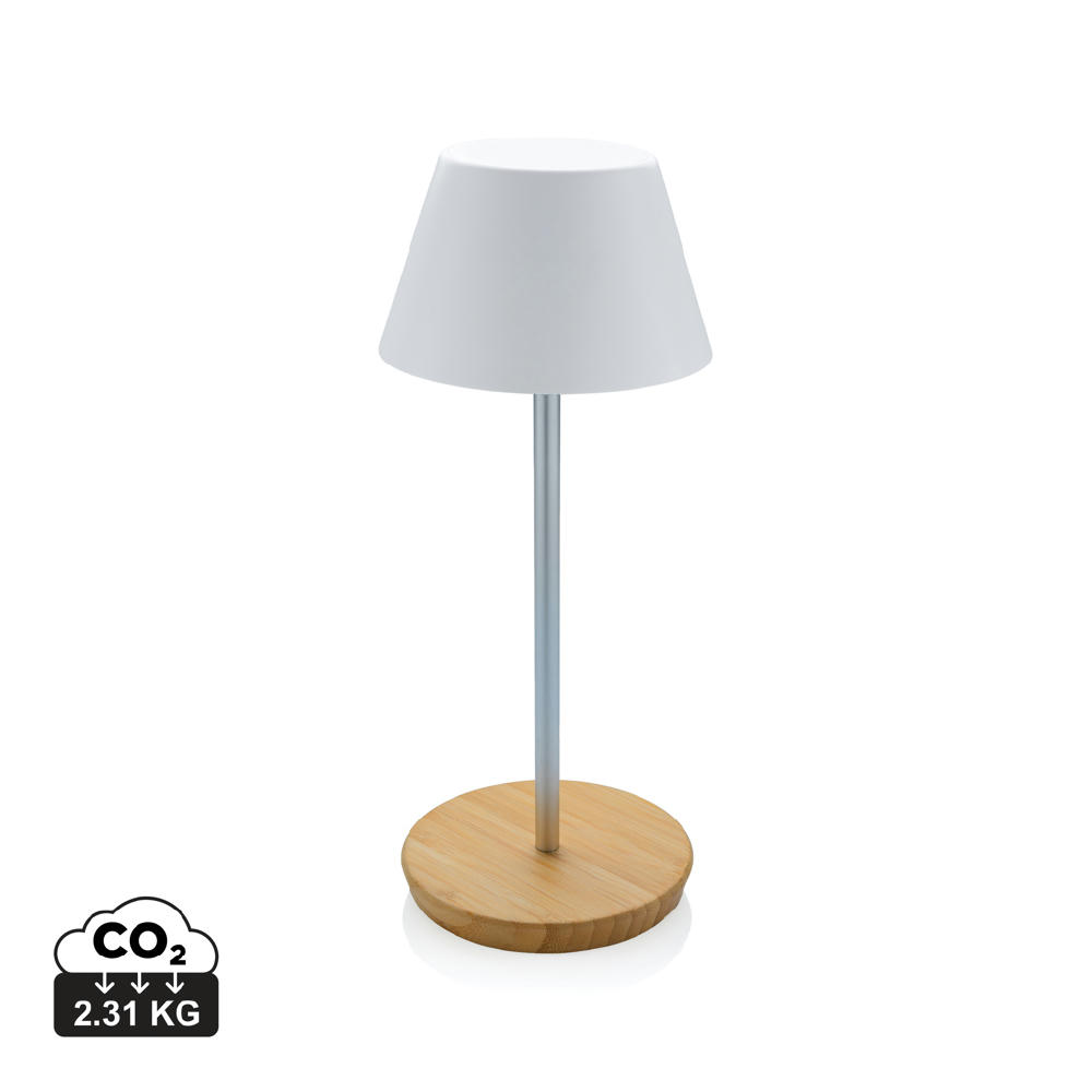 Product image Pure Glow USB-Tischleuchte aus RCS recyceltem Kunststoff Werbeartikel