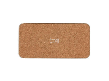 Weizenstroh Wireless Charging Lautsprecher Werbeartikel