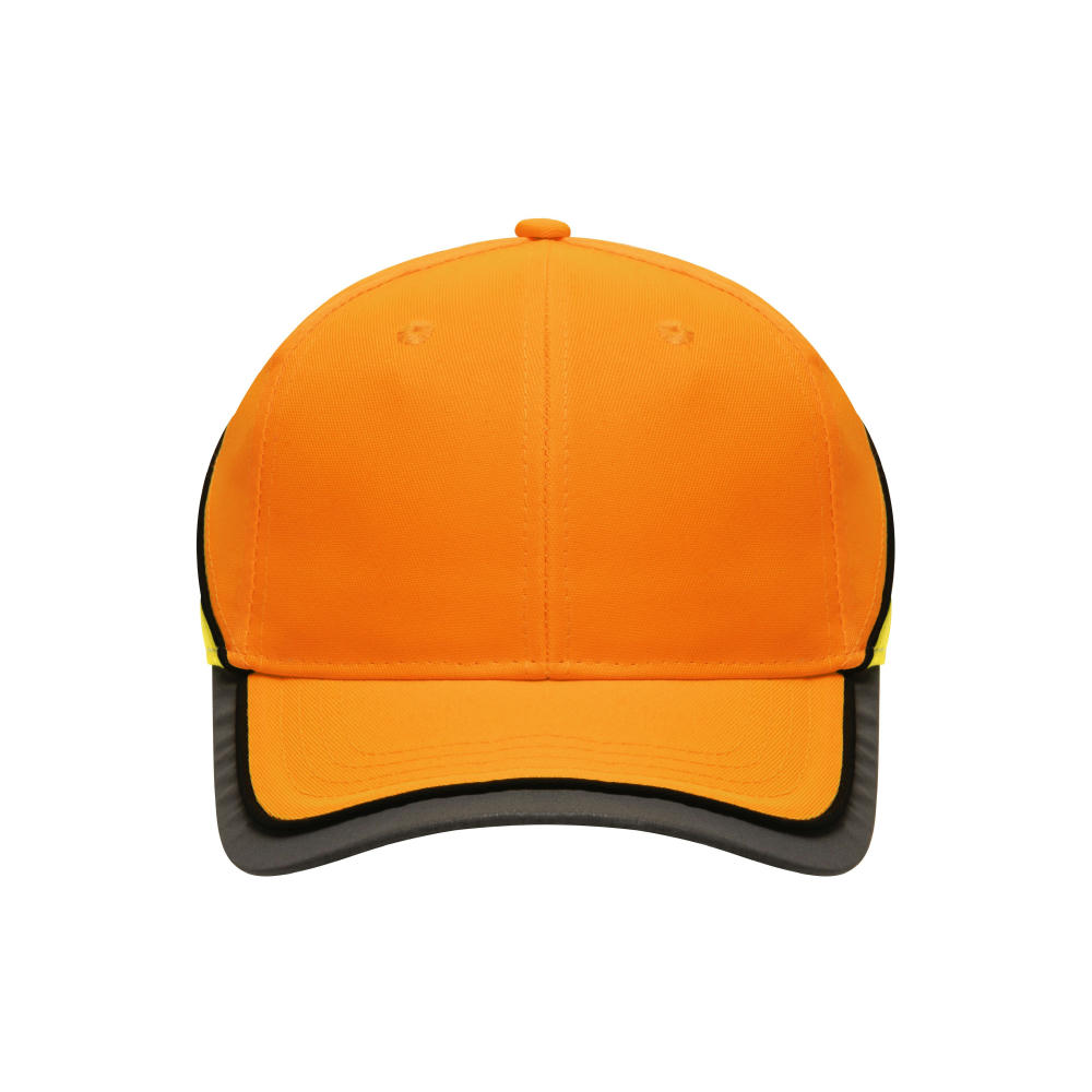 Product image Neon-Cap - Funktionelles 6 Panel Cap in auffälligen Neonfarben Werbeartikel