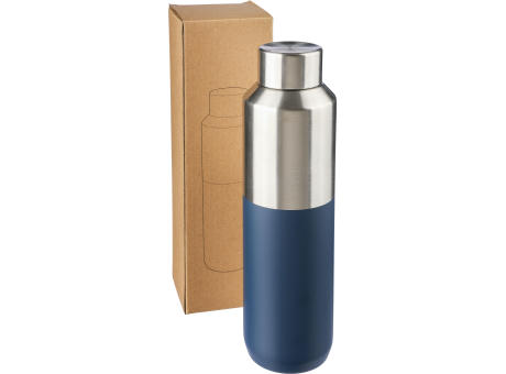 Recycelte doppelwandige Trinkflasche aus Edelstahl (600 ml) Esen Werbeartikel