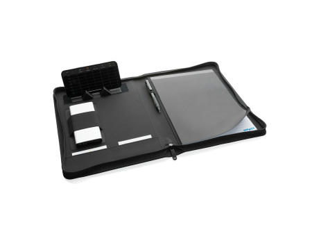 Impact Aware™ Deluxe 300D Tech Portfolio mit Reißverschluss Werbeartikel