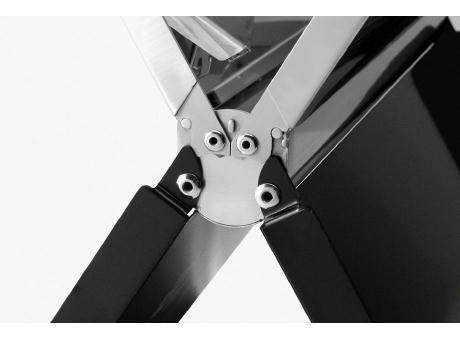 SOLID Klappbarer, moderner Holzkohlegrill Werbeartikel