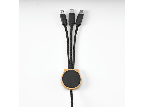 Asimov Ladekabel rPET 5 in 1 bedrucken