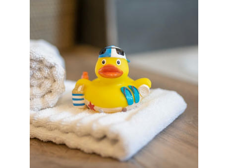 Quietsche-Ente Strand Werbeartikel