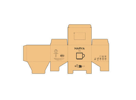 Narva Tasse Keramik 490 ml  Werbeartikel