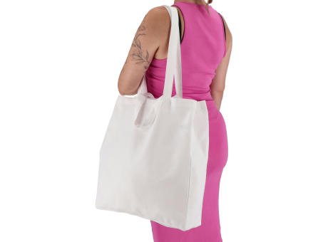 Tragetasche aus Baumwolle OEKO-TEX® 38 x 10 x 42cm 140g/m² bedrucken